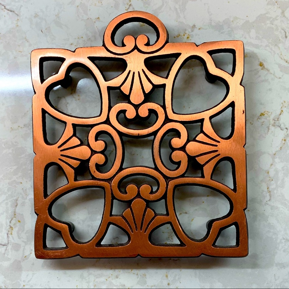 Pampered Chef Roundup From The Heart Trivet